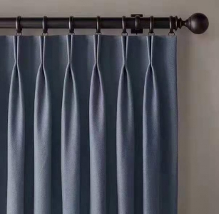 Foshan and Guangzhou polyester fabric bed room linen curtain fabric home and hotel 100 blackout curtains